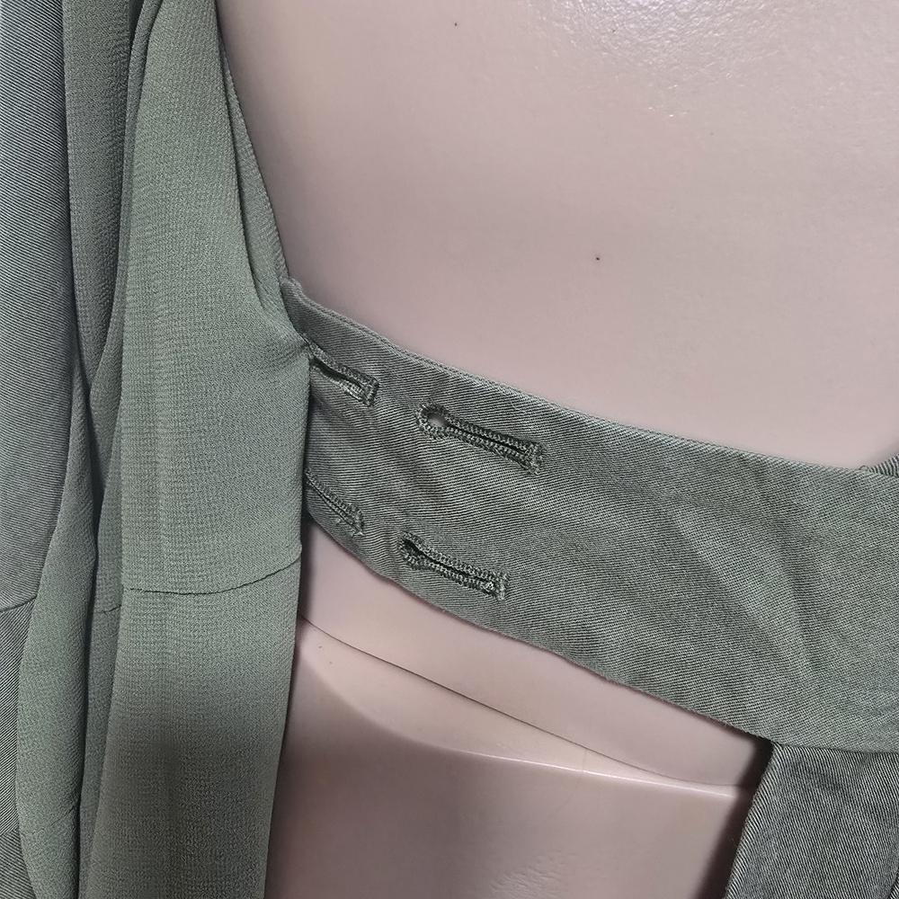 Banana Republic Olive Midi Dress - Picture 5 of 10